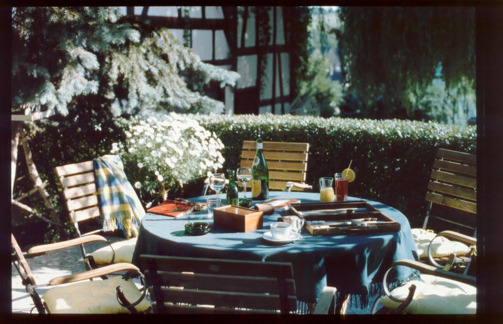 Unser Kleines Hotel Cafe Goebel Laubach  エクステリア 写真